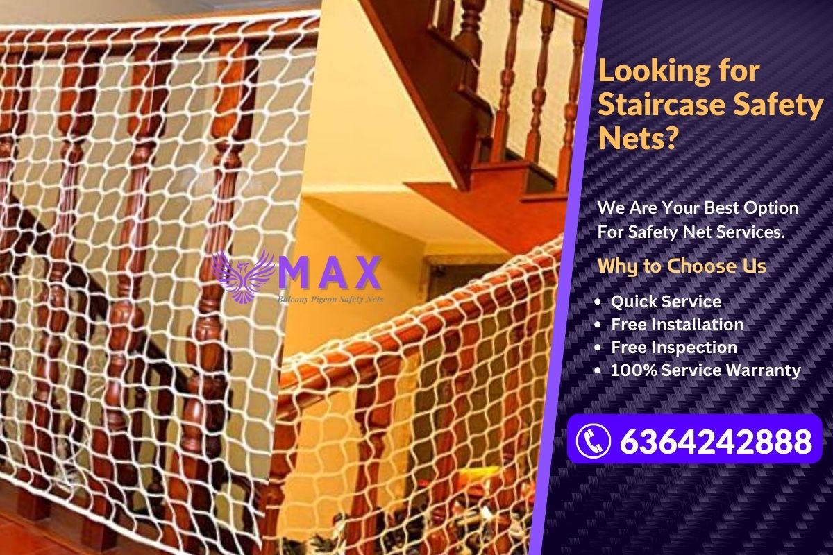 Stair Railing Safety Nets in Chennai